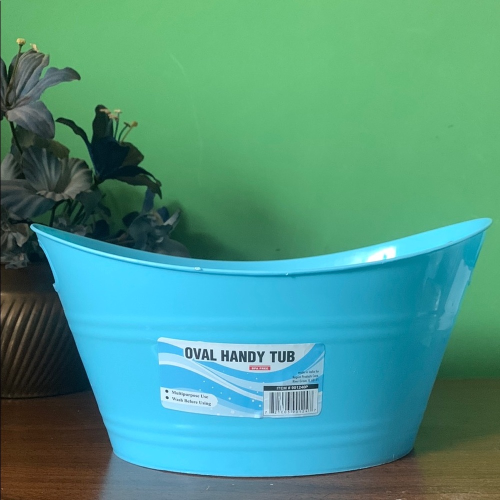 NWT Regent Products Blue Oval Handy Tub
